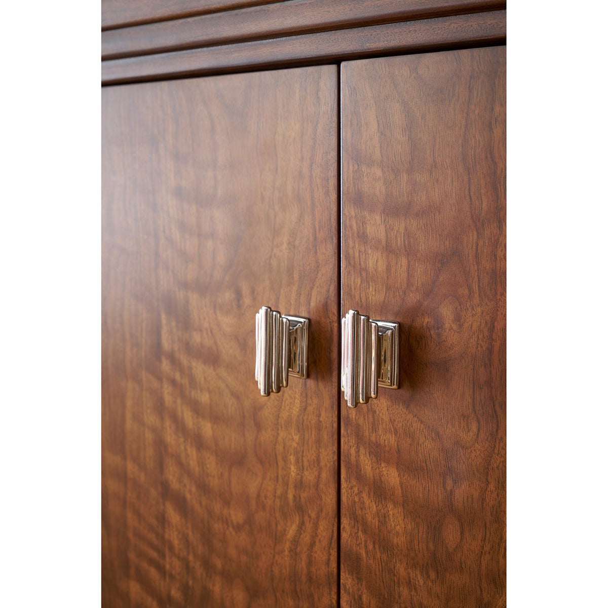 Walnut Art Deco Sideboard - English Georgian America