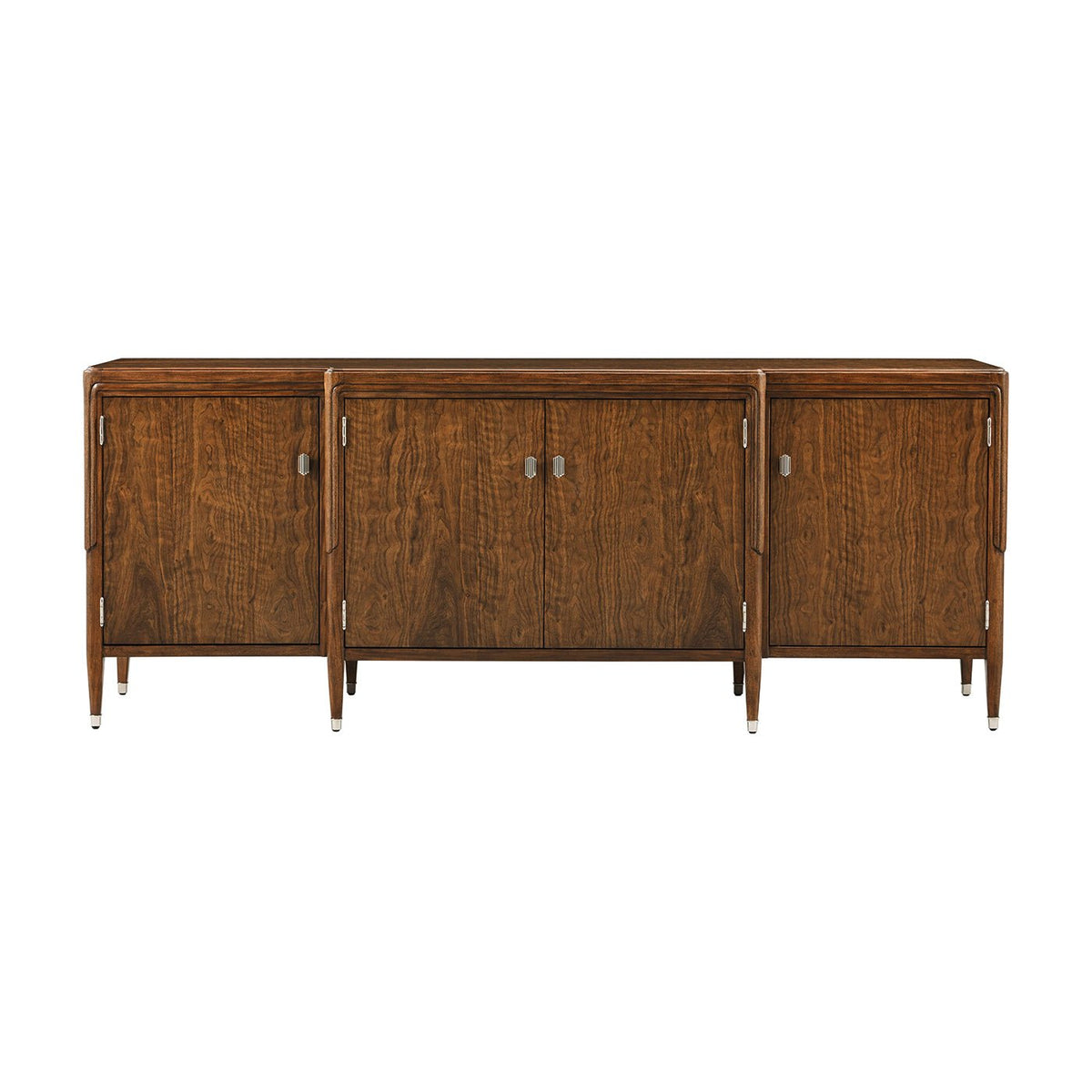 Walnut Art Deco Sideboard - English Georgian America
