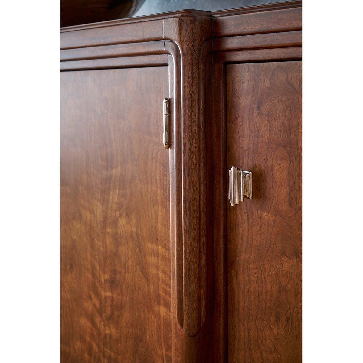 Walnut Art Deco Sideboard - English Georgian America