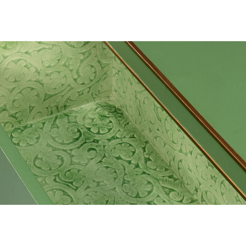 Watercress Green Modern Nightstand - English Georgian America