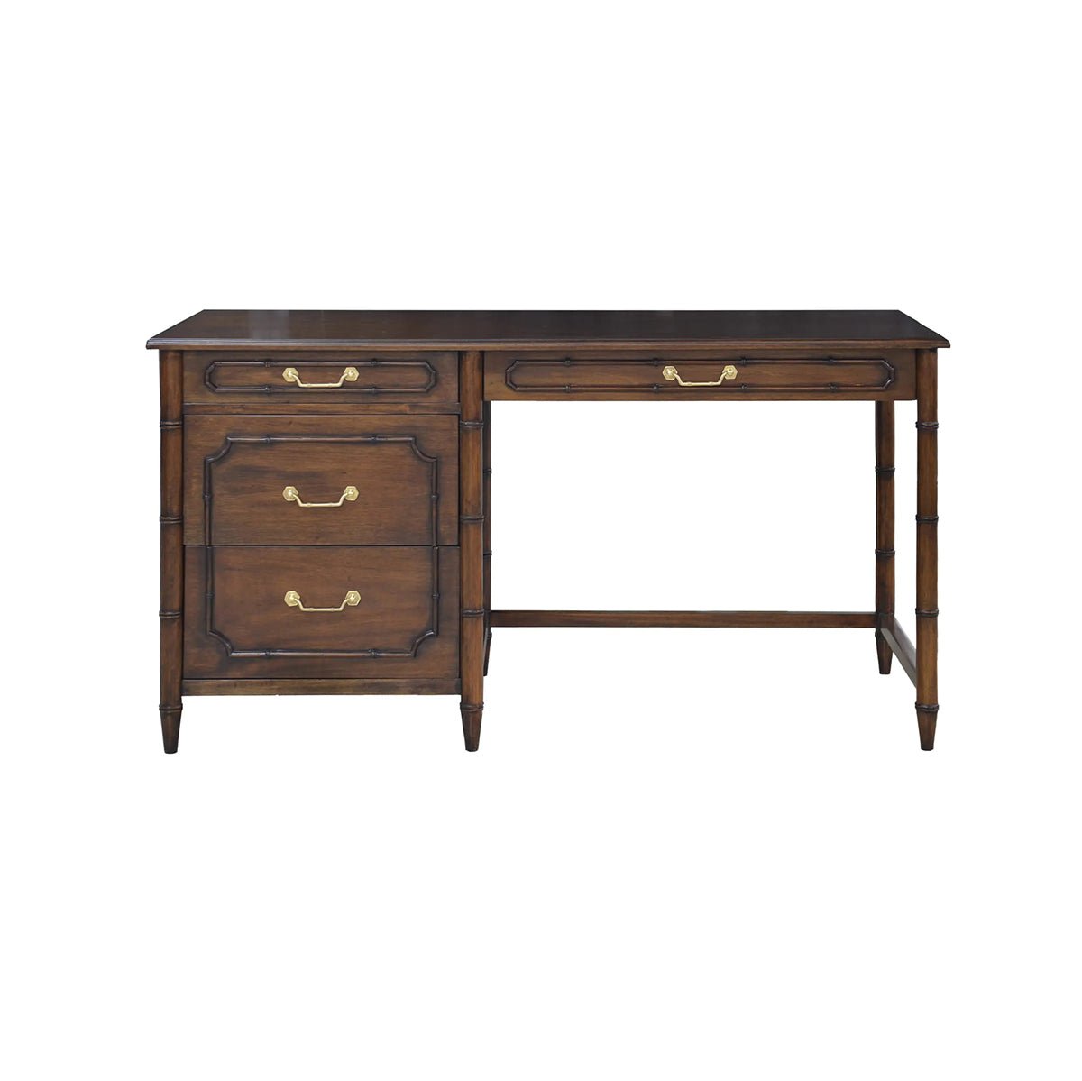 Westminster Bamboo Desk - English Georgian America