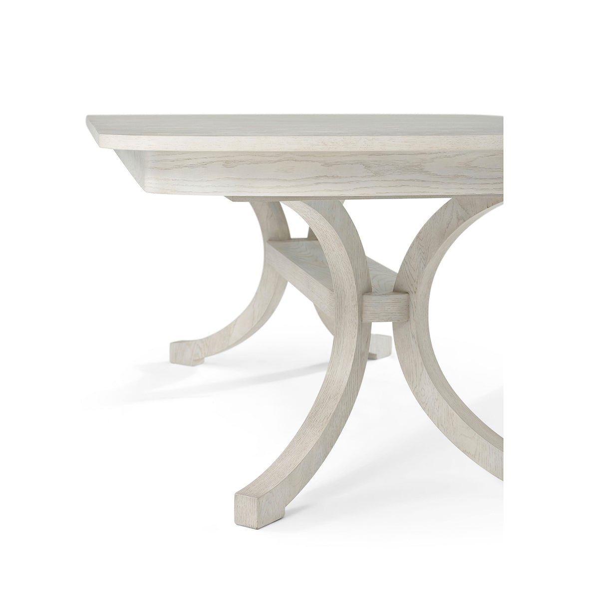 White Coastal Dining Table - English Georgian America