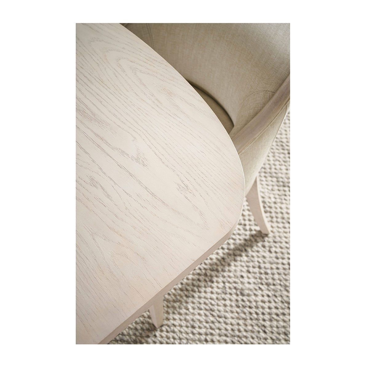 White Coastal Dining Table - English Georgian America