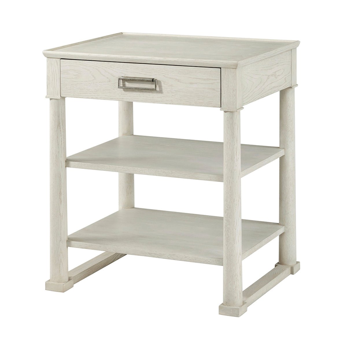 White Oak Empire Nightstand - English Georgian America