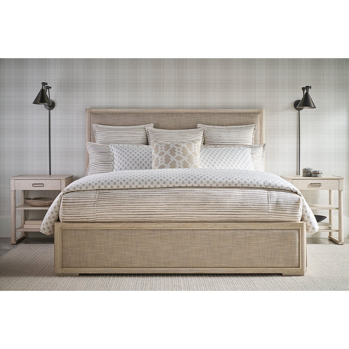 White Oak Empire Nightstand - English Georgian America