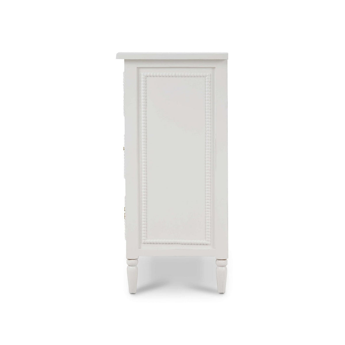White Painted Antique Dresser - English Georgian America
