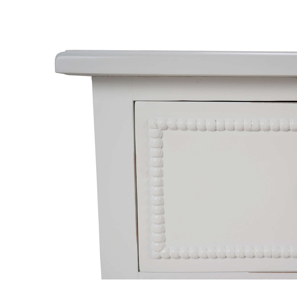 White Painted Antique Dresser - English Georgian America