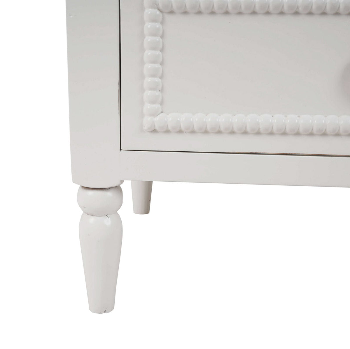 White Painted Lingerie Chest - English Georgian America