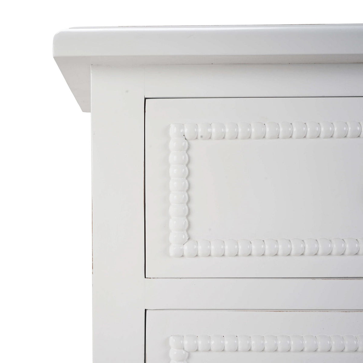 White Painted Lingerie Chest - English Georgian America