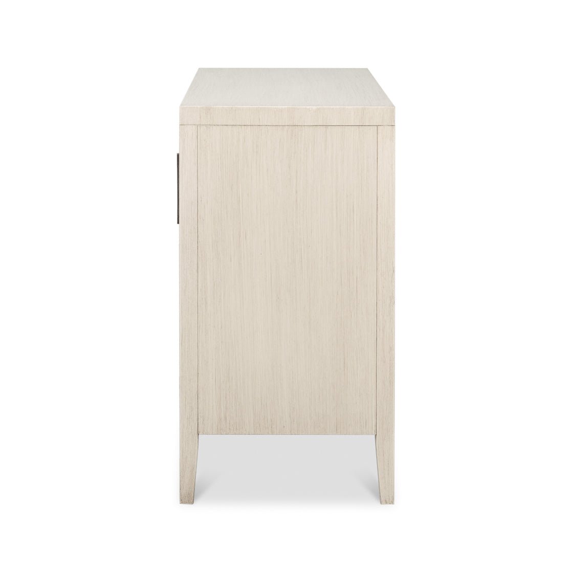 White Painted Modern Side Cabinet - English Georgian America