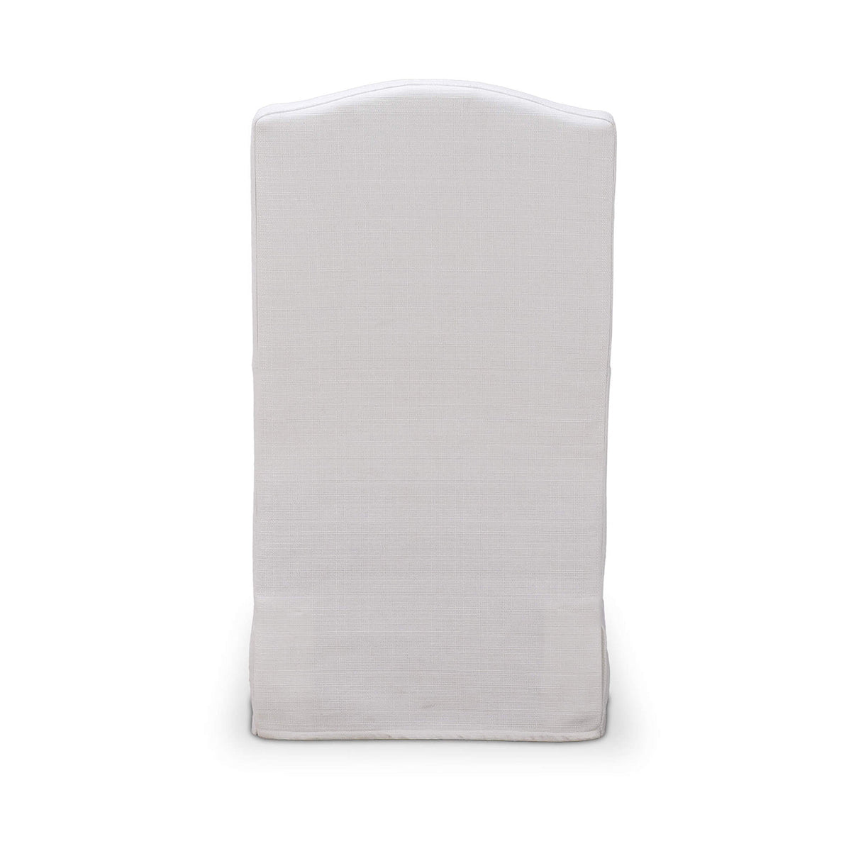 White Slipcovered Dining Chair - English Georgian America