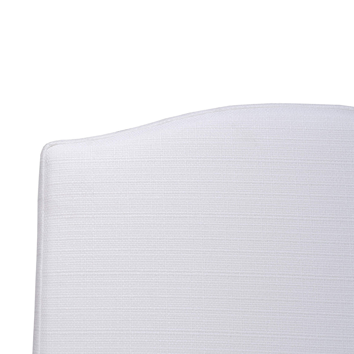 White Slipcovered Dining Chair - English Georgian America