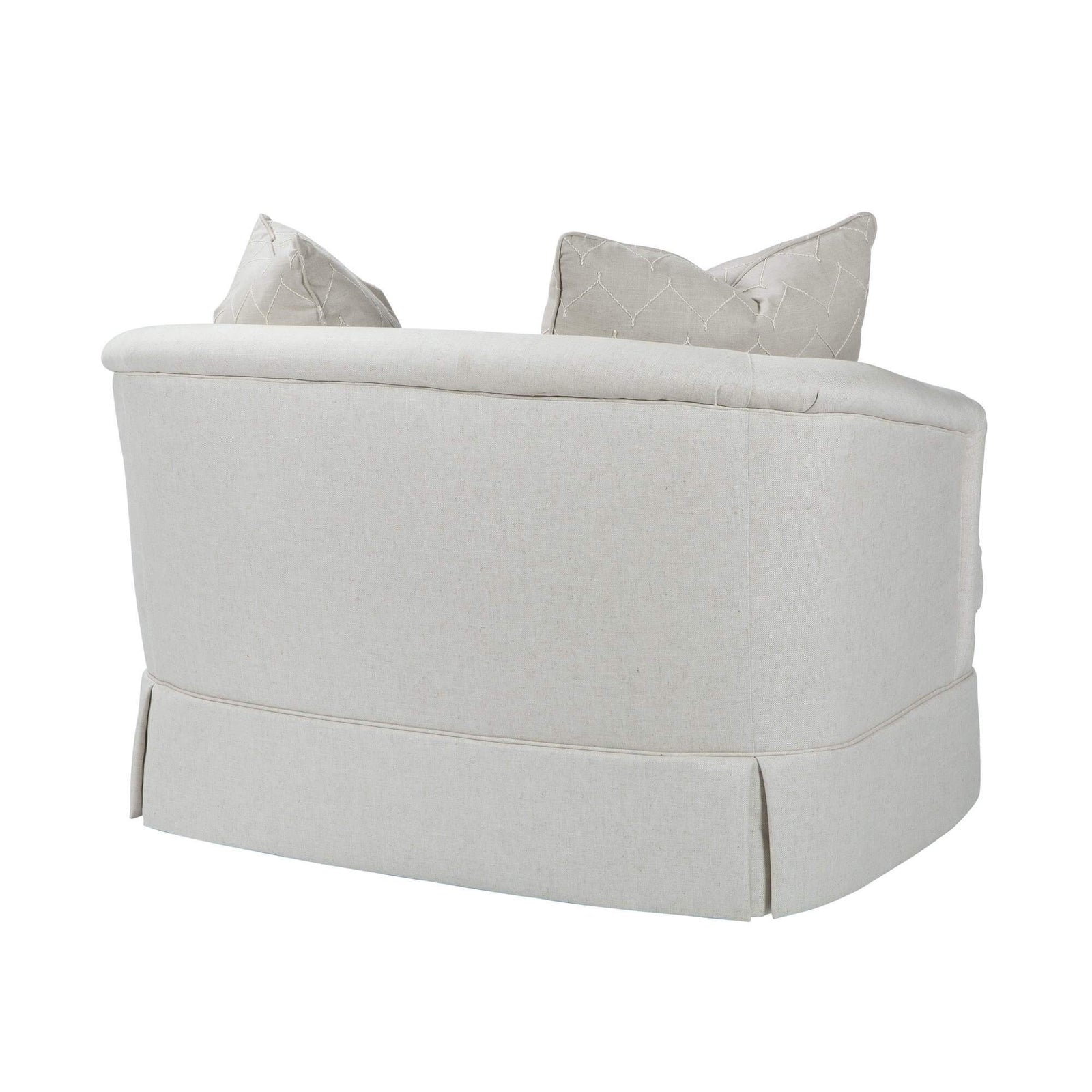 Wide Art Deco Upholstered Armchair - English Georgian America