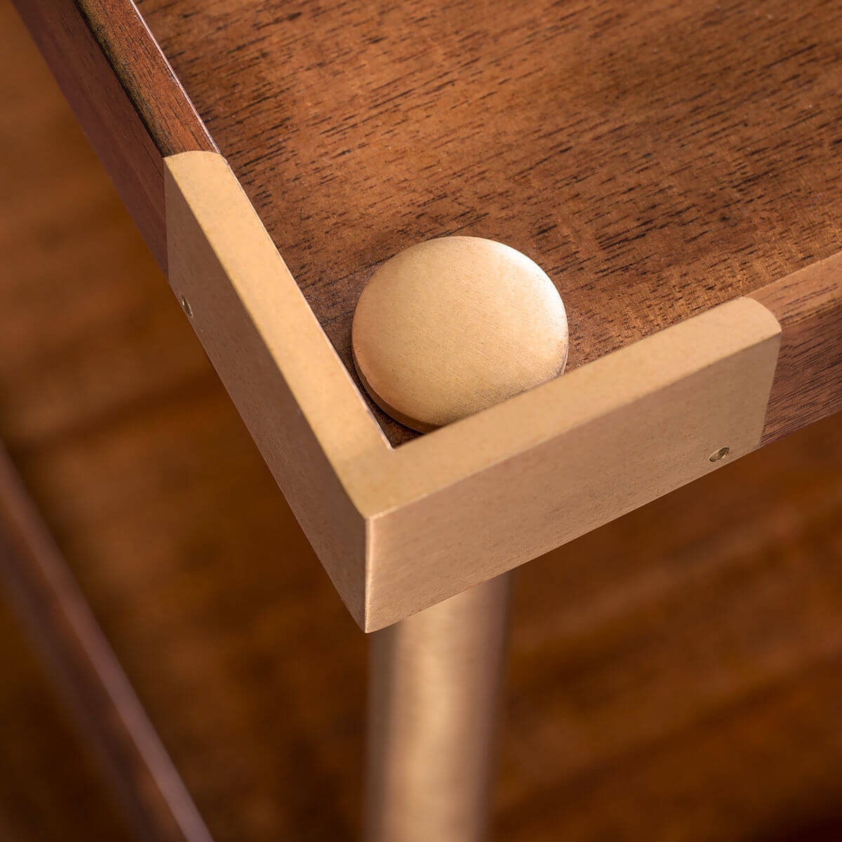 Wide Modern Campaign Style Etagere - English Georgian America