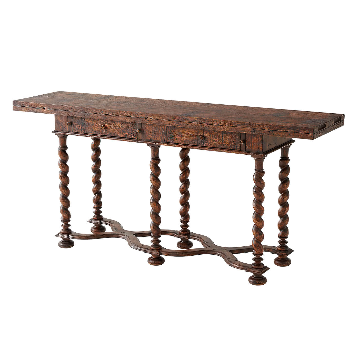 William and Mary Library Hunt Table - English Georgian America
