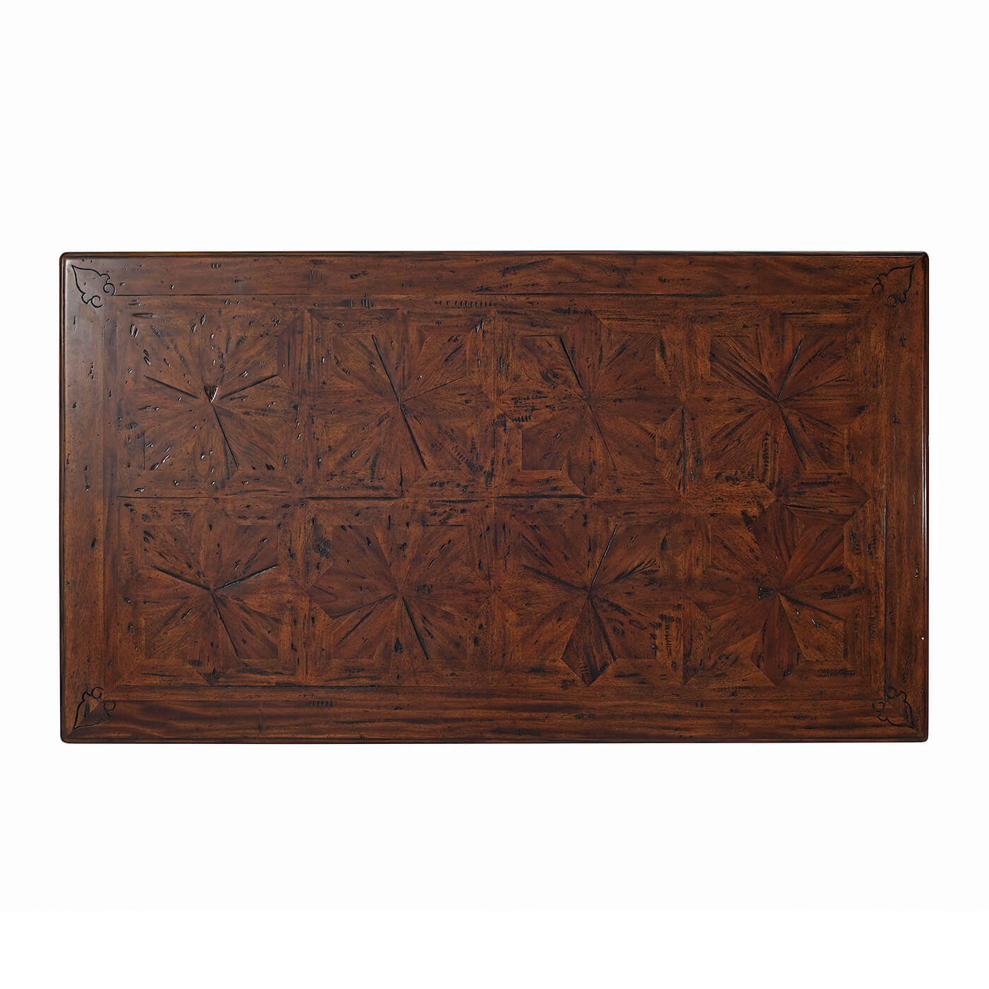 William and Mary Parquetry Coffee Table - English Georgian America