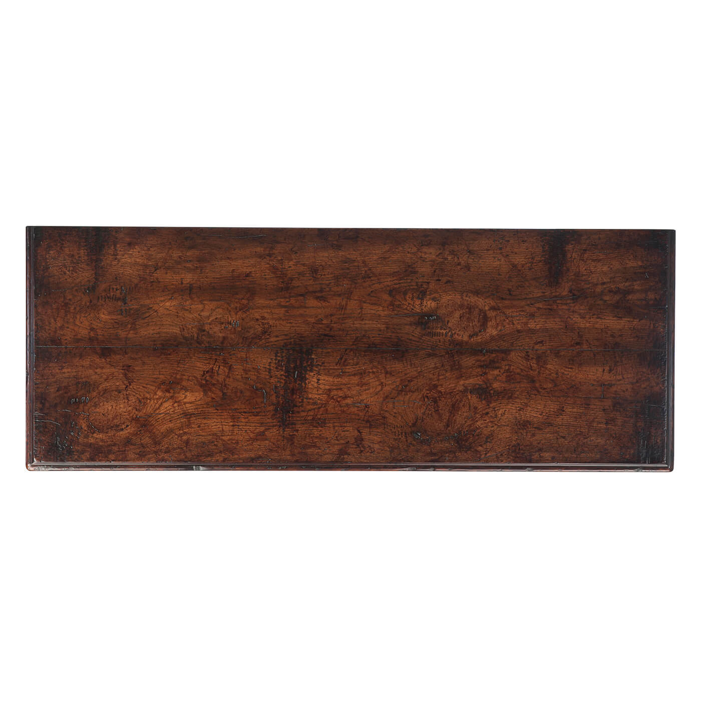 William and Mary Plank Top Console Table - English Georgian America