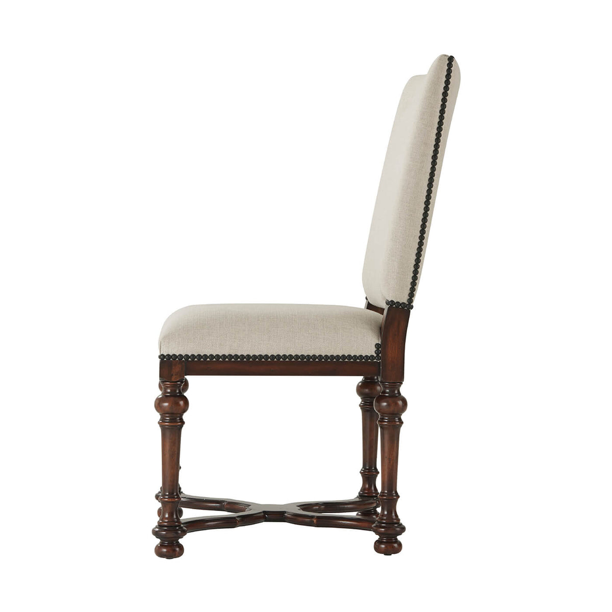 William and Mary Upholstered Dining Side Chair - English Georgian America