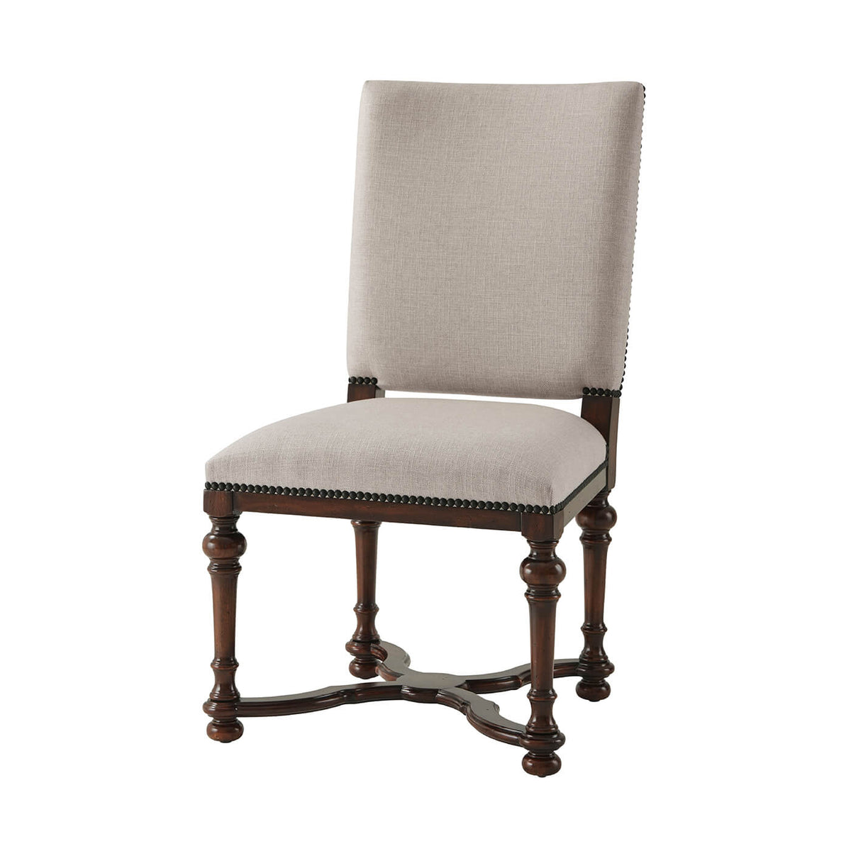 William and Mary Upholstered Dining Side Chair - English Georgian America