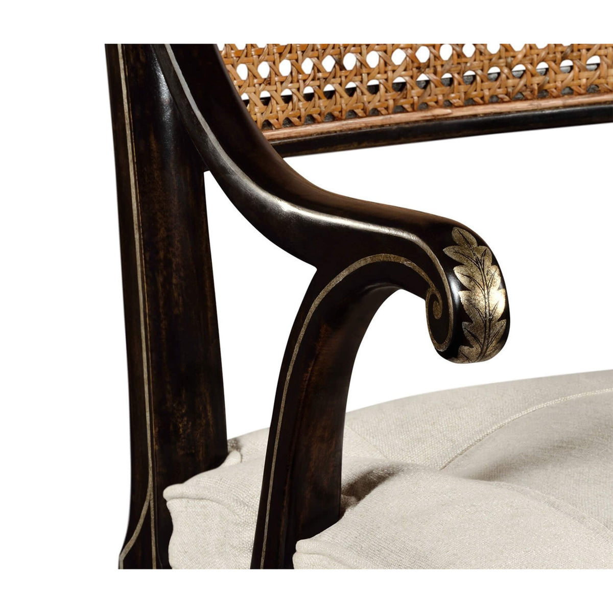 Regency Style Painted Armchair - English Georgian America